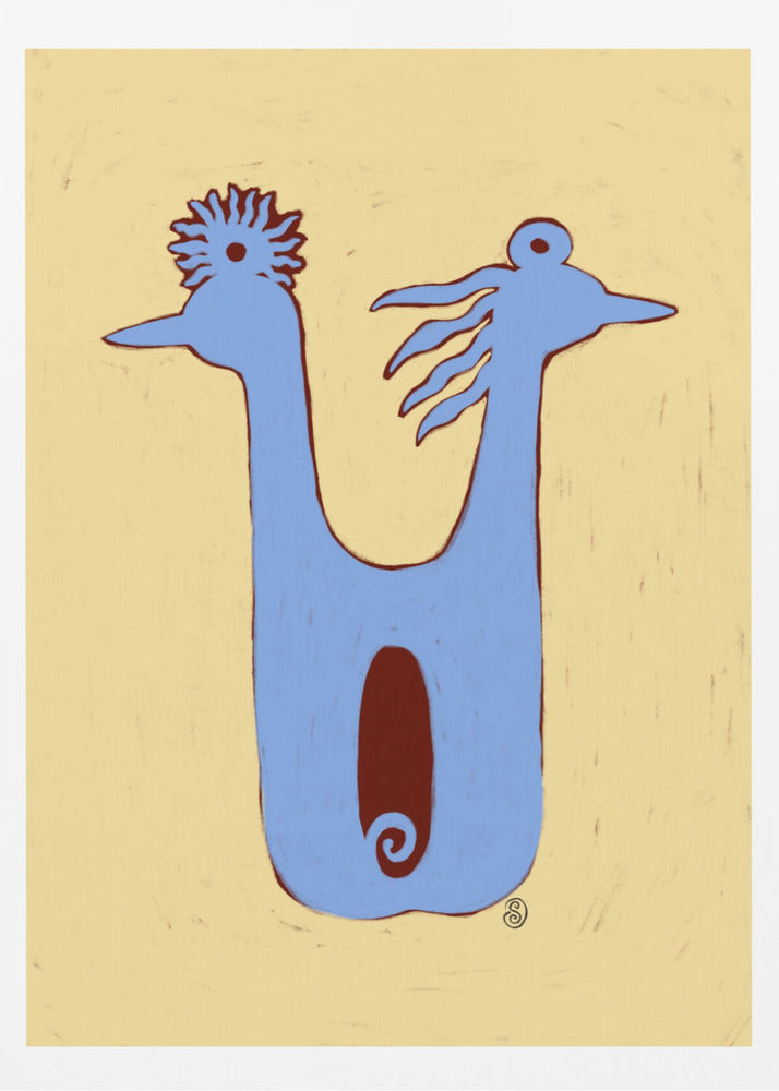 Birds Couple - Poster / Art Print