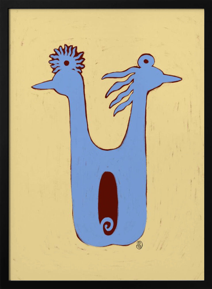 Birds Couple - Poster / Art Print