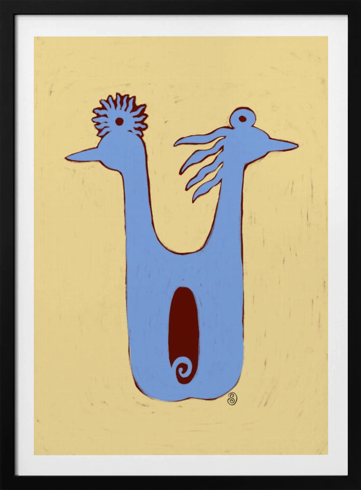 Birds Couple - Poster / Art Print
