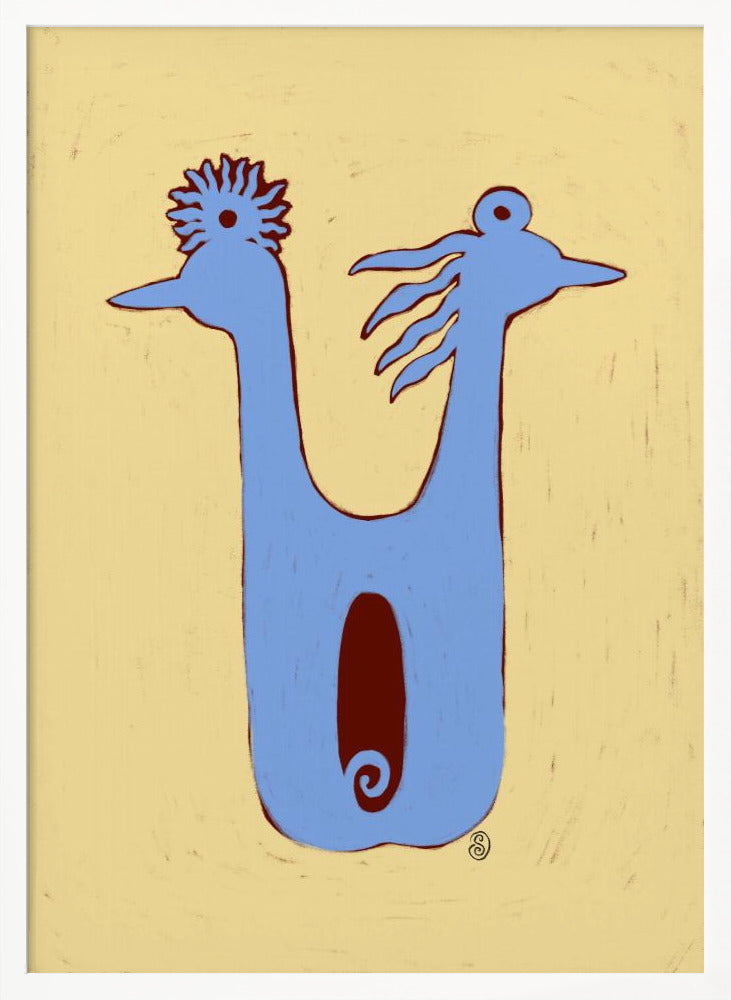 Birds Couple - Poster / Art Print