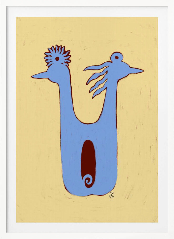 Birds Couple - Poster / Art Print