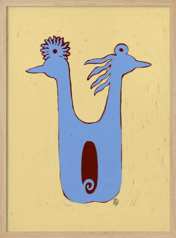 Birds Couple - Poster / Art Print