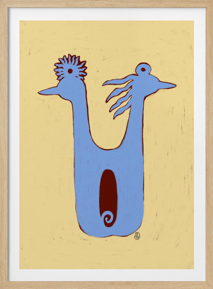 Birds Couple - Poster / Art Print