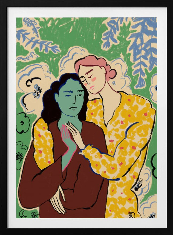 Holding Hands - Poster / Art Print