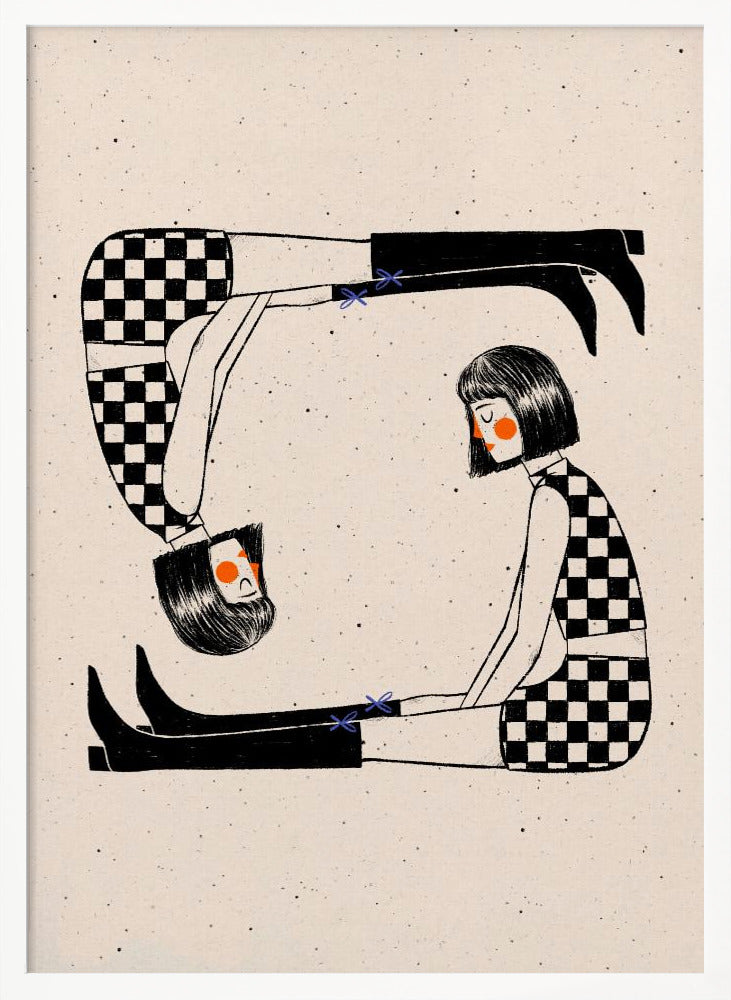 Sitting With My Thoughts - Poster / Art Print