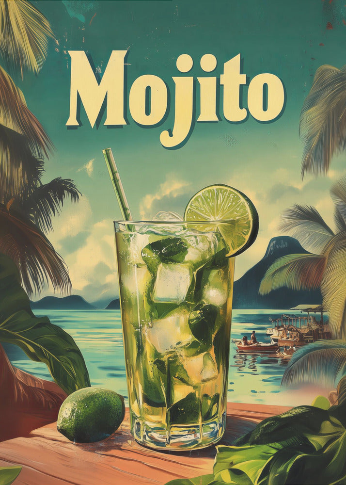 Mojito Vintage - Poster / Art Print