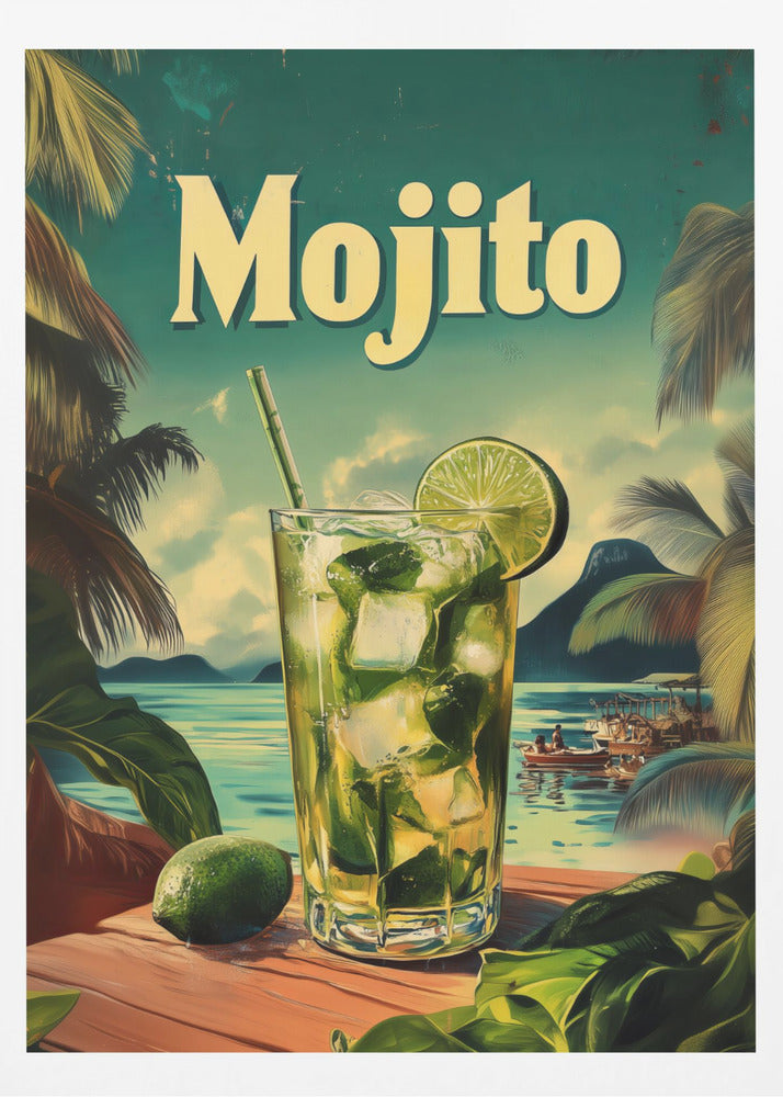 Mojito Vintage - Poster / Art Print