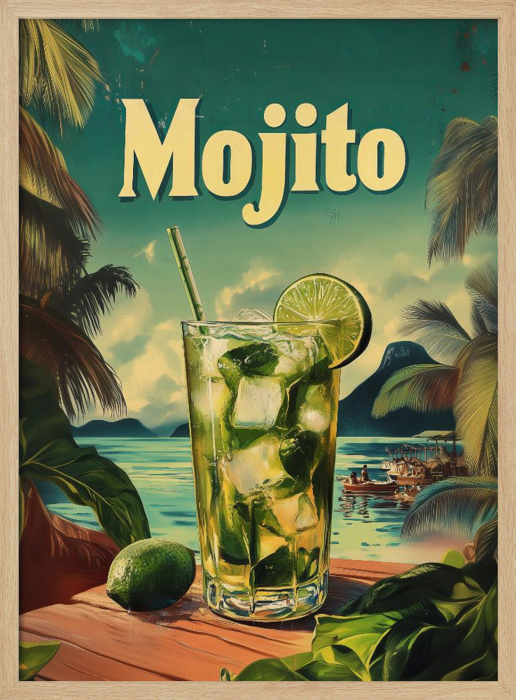 Mojito Vintage - Poster / Art Print