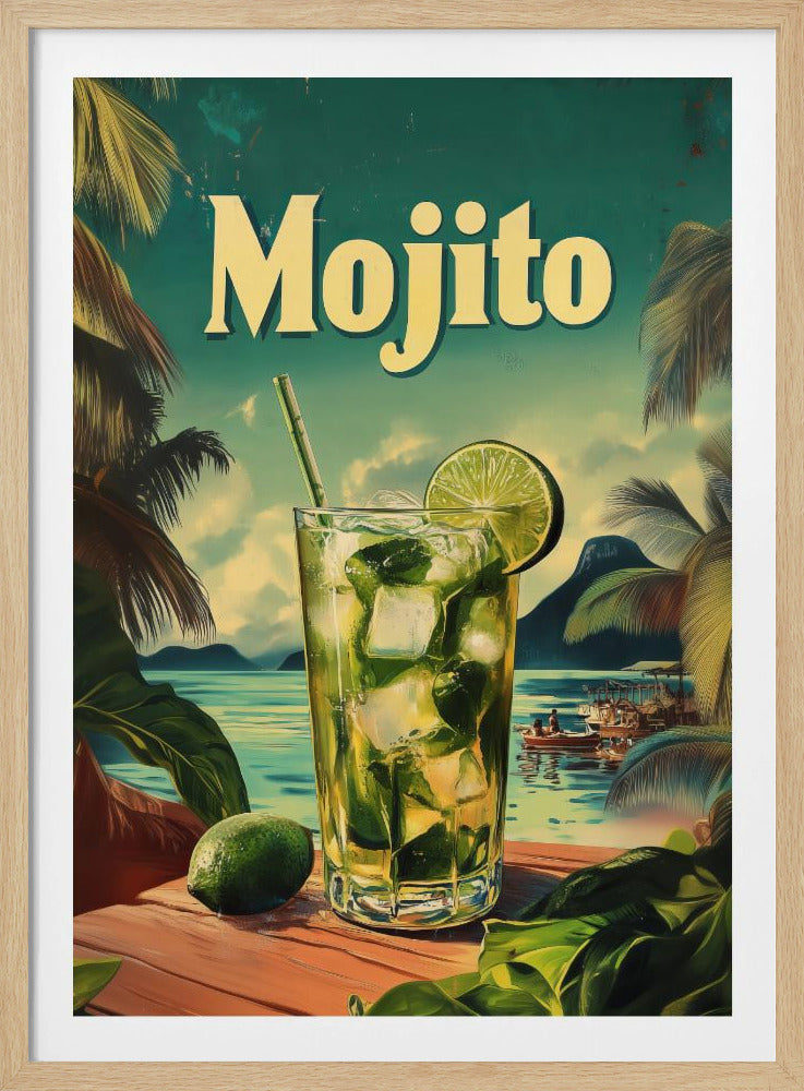 Mojito Vintage - Poster / Art Print