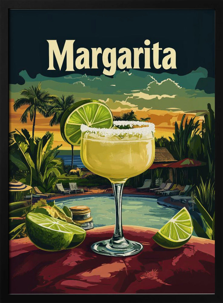 Margarita Vintage - Poster / Art Print