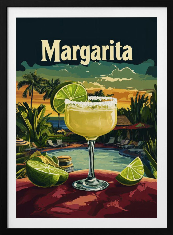 Margarita Vintage - Poster / Art Print