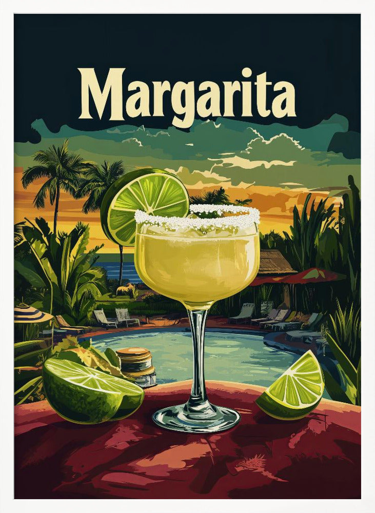 Margarita Vintage - Poster / Art Print