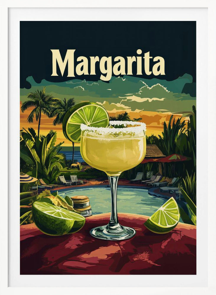 Margarita Vintage - Poster / Art Print