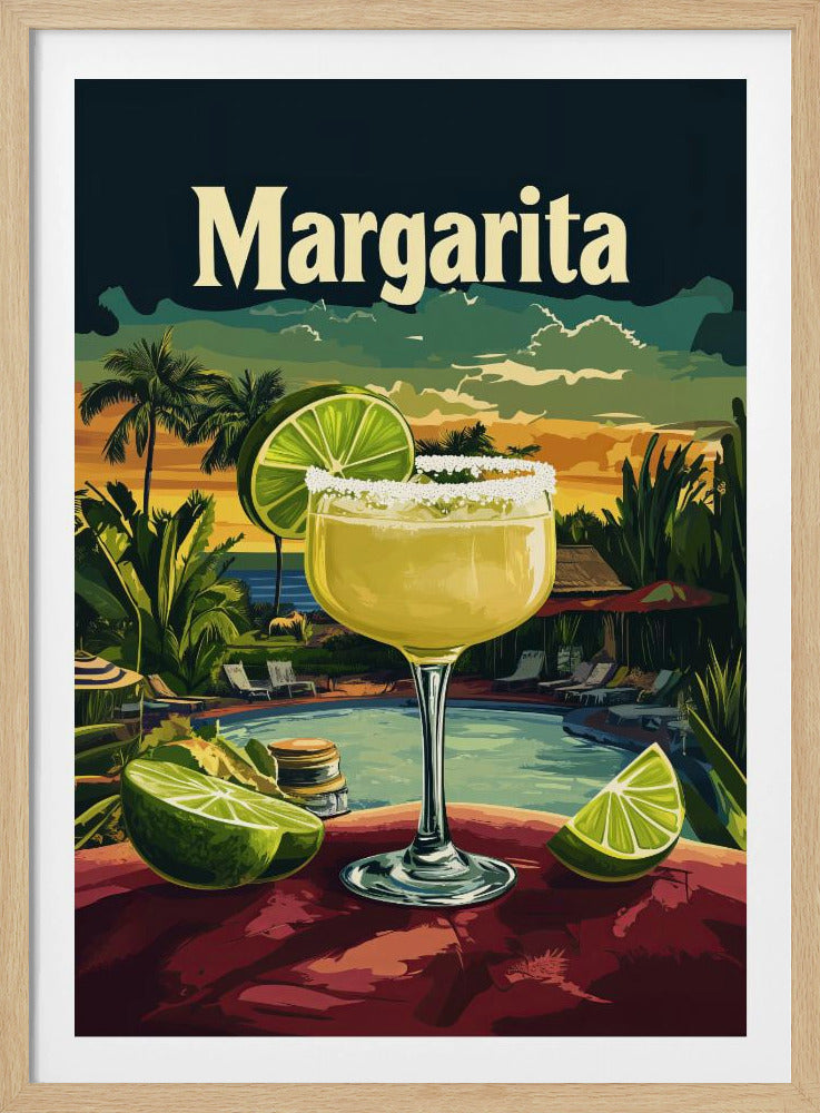 Margarita Vintage - Poster / Art Print