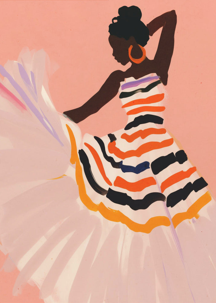 Dancing Amita No 2 - Poster / Art Print