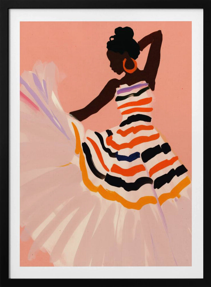 Dancing Amita No 2 - Poster / Art Print