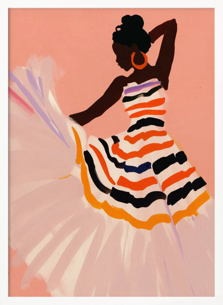 Dancing Amita No 2 - Poster / Art Print