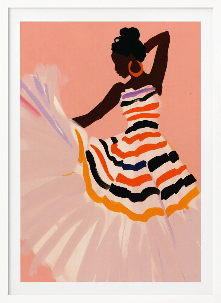 Dancing Amita No 2 - Poster / Art Print