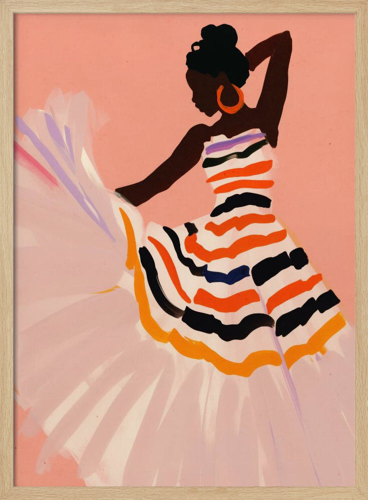 Dancing Amita No 2 - Poster / Art Print