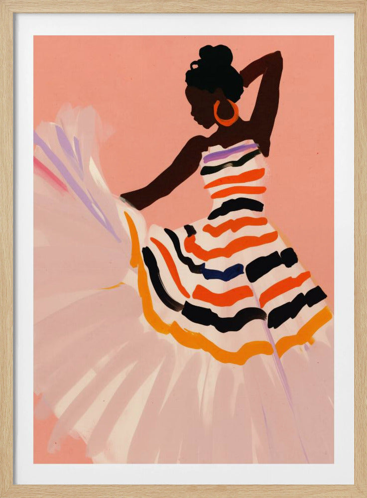 Dancing Amita No 2 - Poster / Art Print