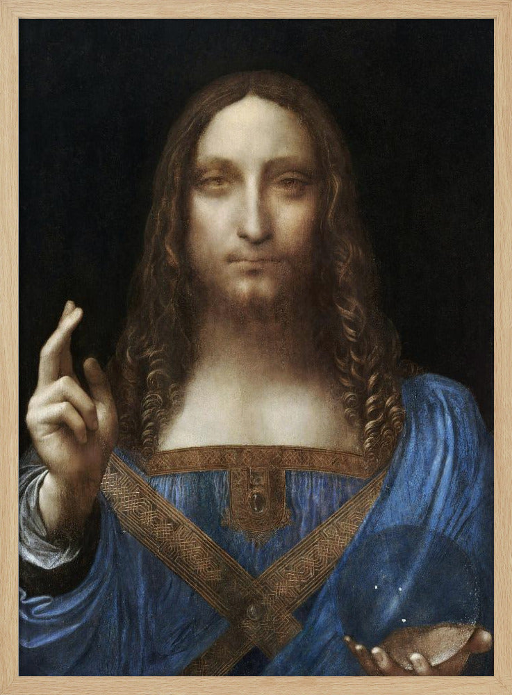 Salvator Mundi (circa 1500) - Poster / Art Print