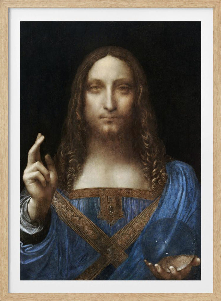 Salvator Mundi (circa 1500) - Poster / Art Print