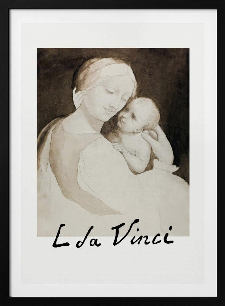 Madonna and Child - Poster / Art Print