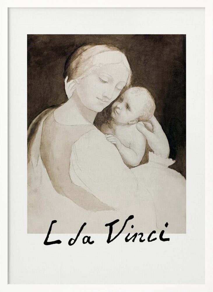 Madonna and Child - Poster / Art Print