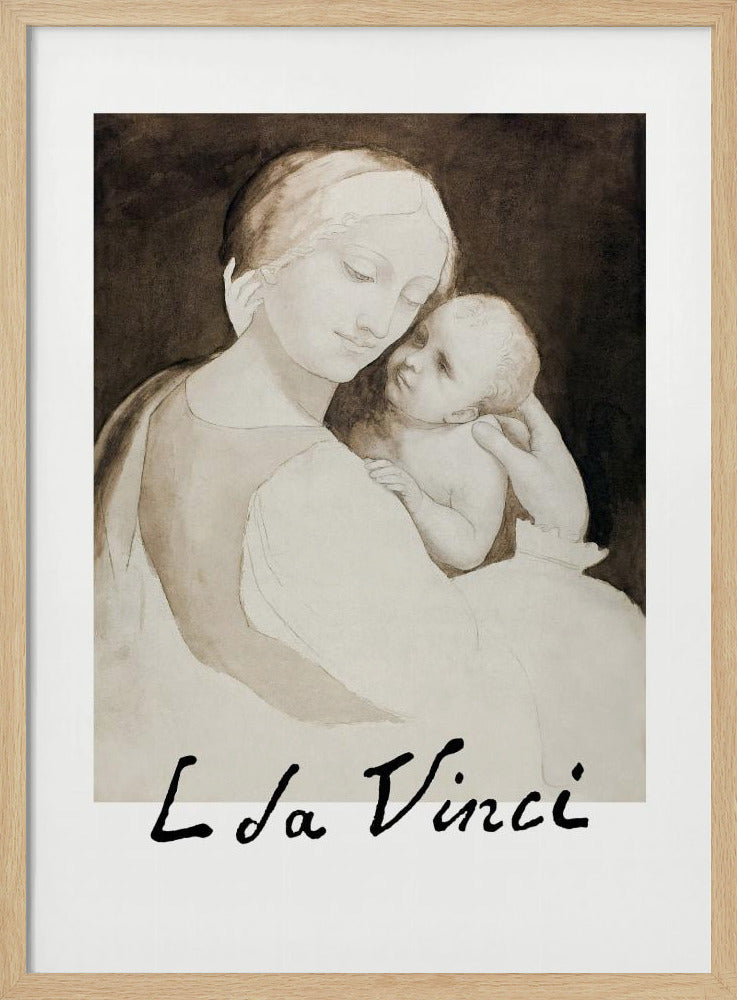 Madonna and Child - Poster / Art Print