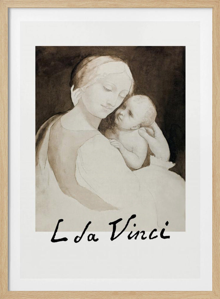 Madonna and Child - Poster / Art Print