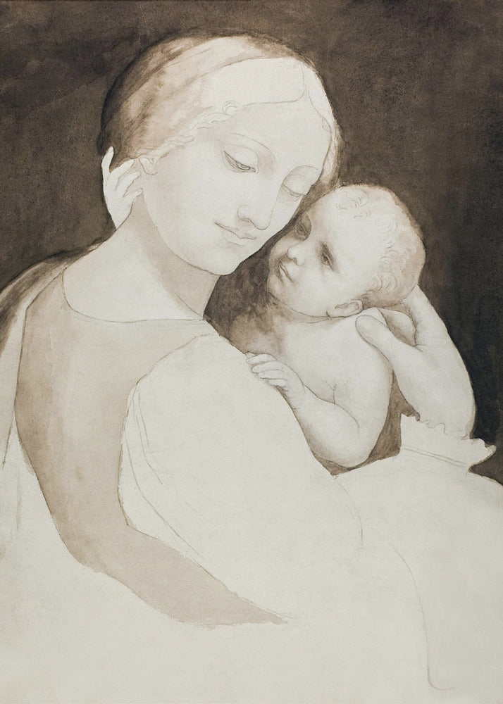 Madonna and Child - Poster / Art Print