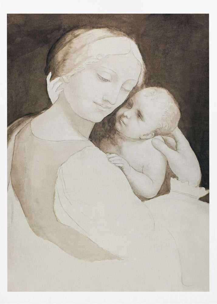 Madonna and Child - Poster / Art Print