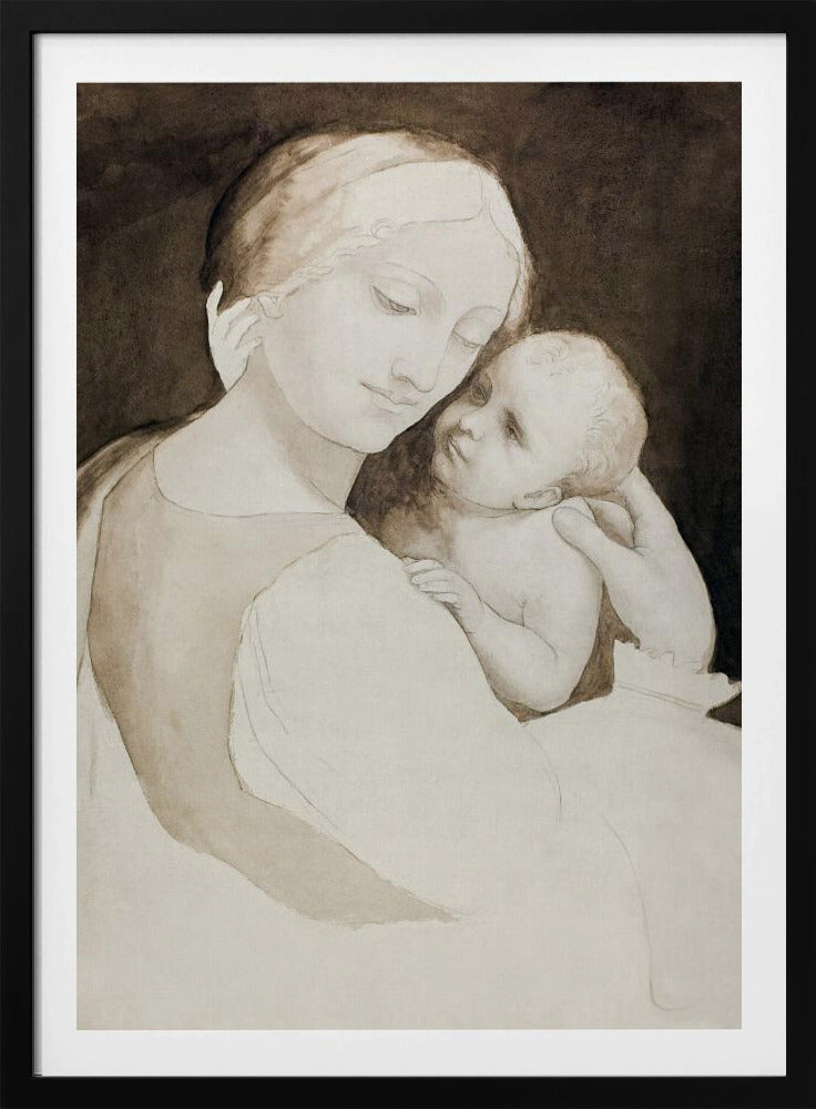 Madonna and Child - Poster / Art Print