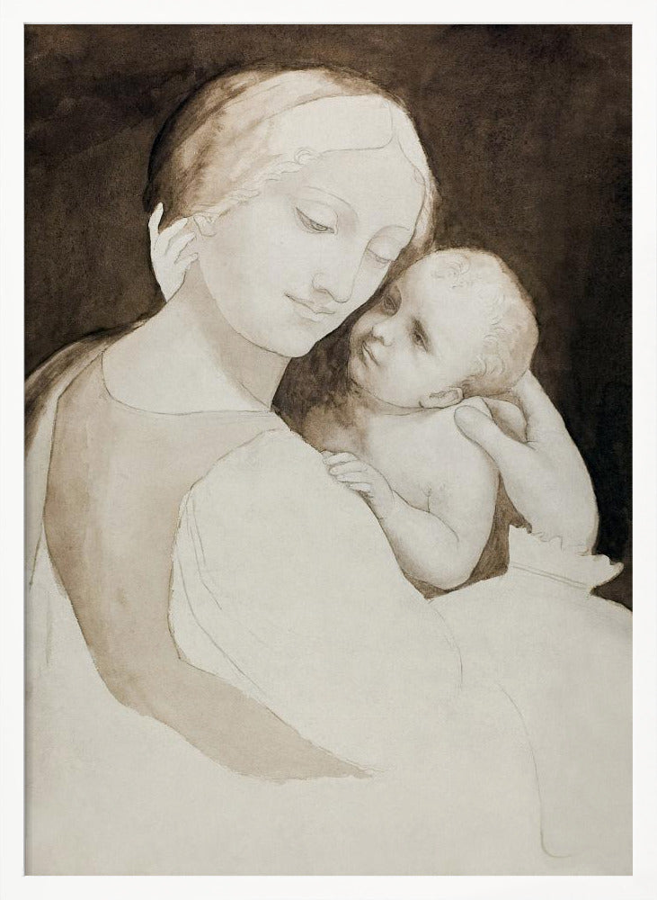 Madonna and Child - Poster / Art Print