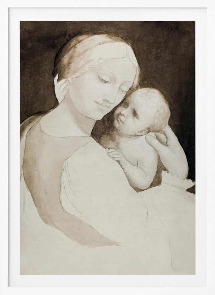 Madonna and Child - Poster / Art Print