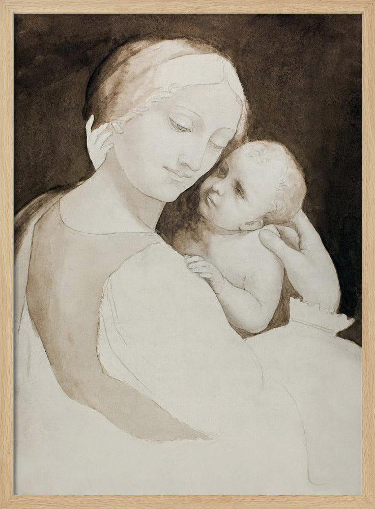 Madonna and Child - Poster / Art Print