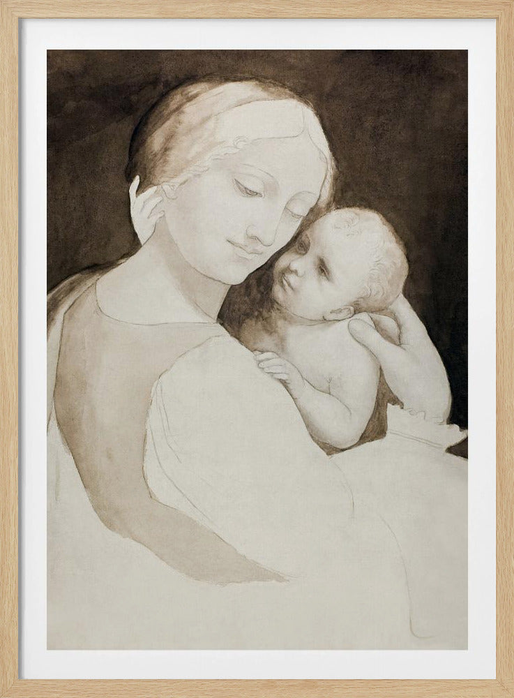 Madonna and Child - Poster / Art Print