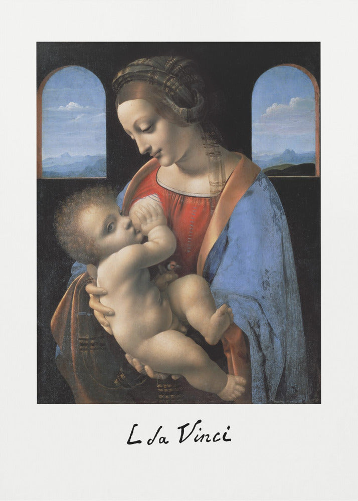 Madonna Litta (mid 1490s) - Poster / Art Print
