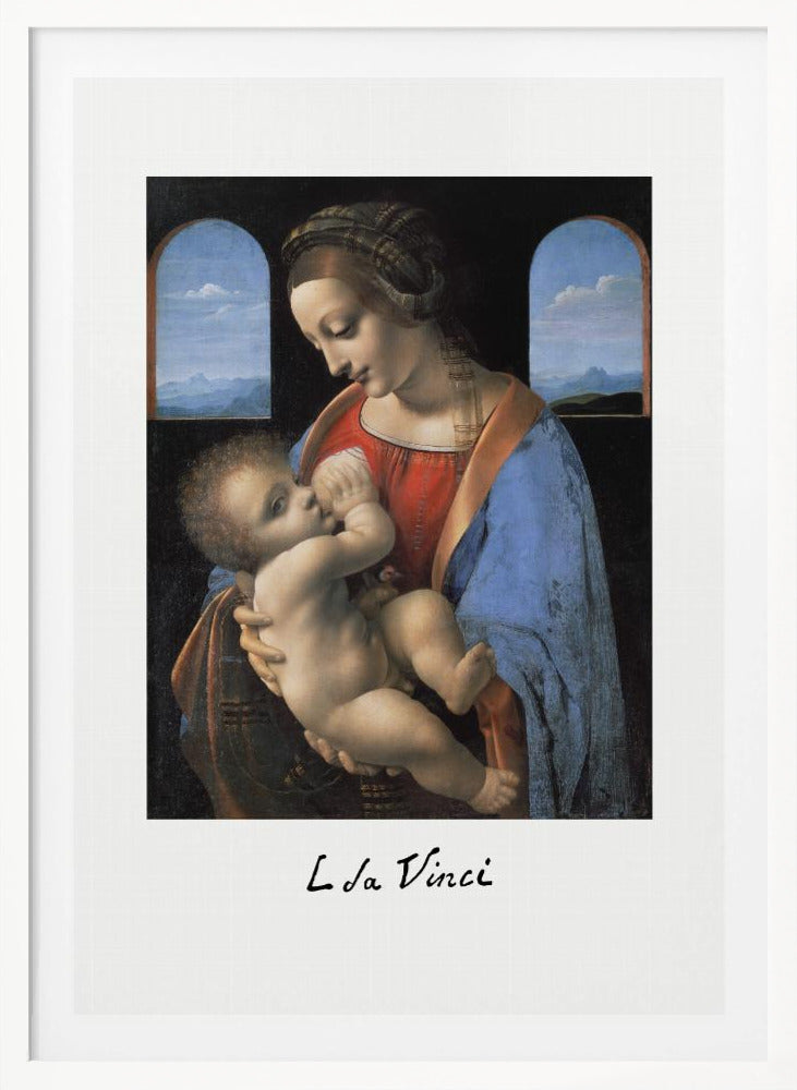 Madonna Litta (mid 1490s) - Poster / Art Print