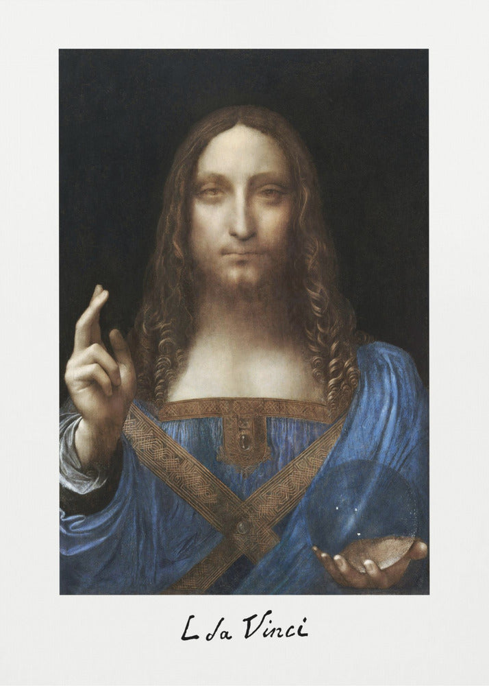 Salvator Mundi (circa 1500) - Poster / Art Print