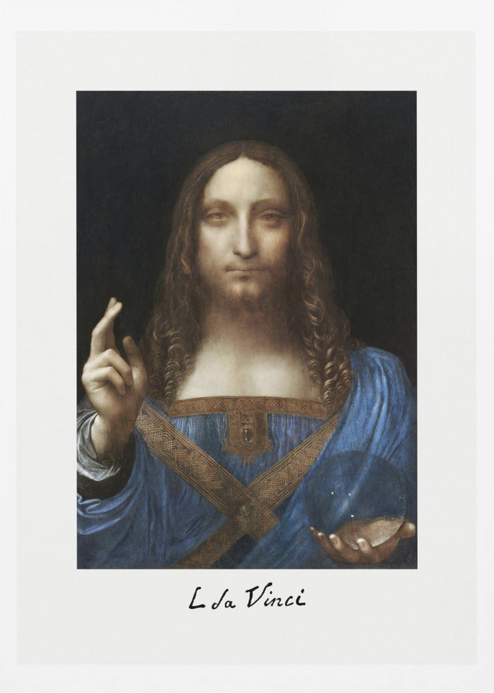 Salvator Mundi (circa 1500) - Poster / Art Print