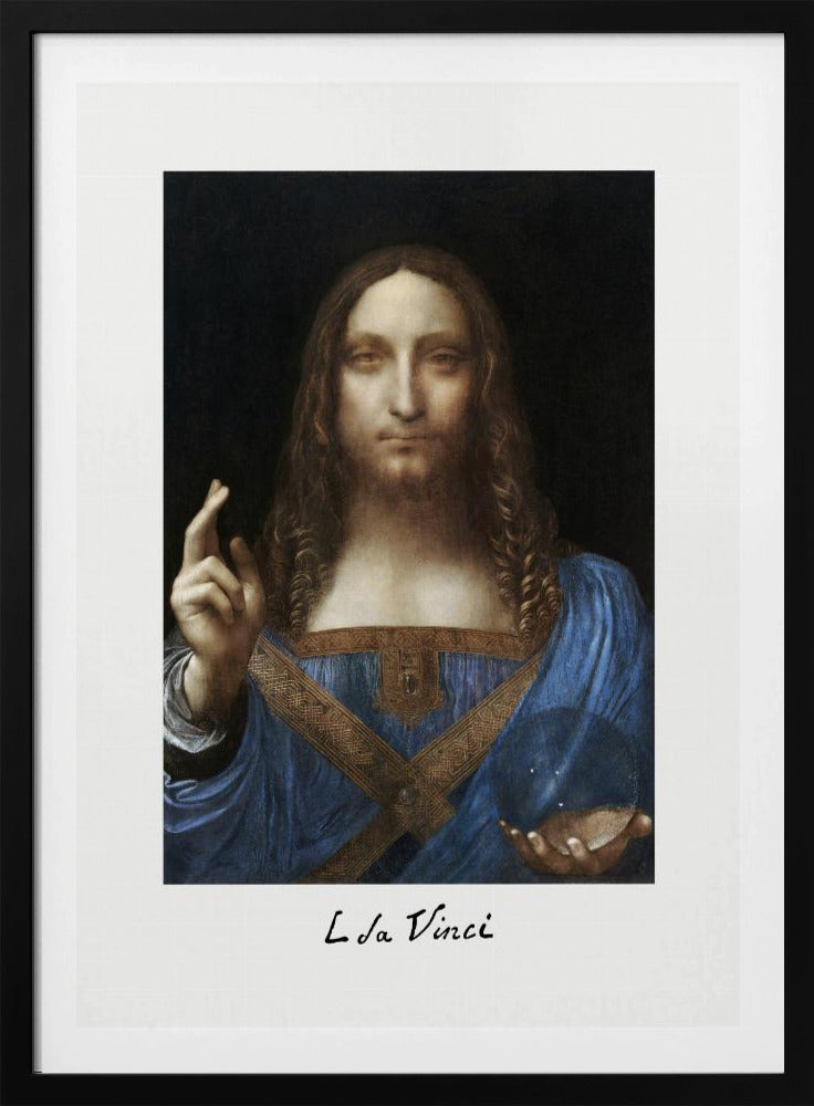 Salvator Mundi (circa 1500) - Poster / Art Print