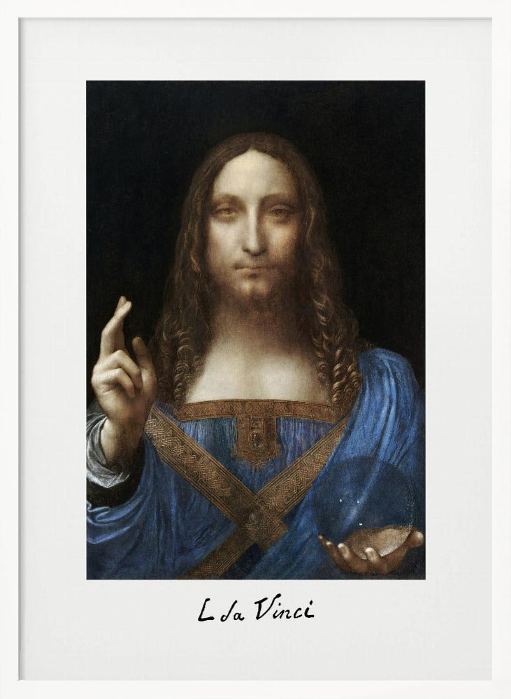 Salvator Mundi (circa 1500) - Poster / Art Print