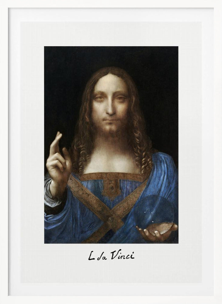 Salvator Mundi (circa 1500) - Poster / Art Print