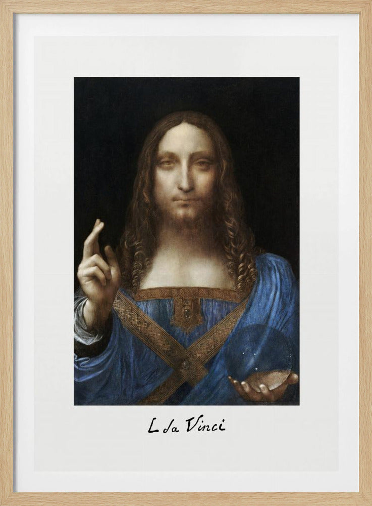 Salvator Mundi (circa 1500) - Poster / Art Print
