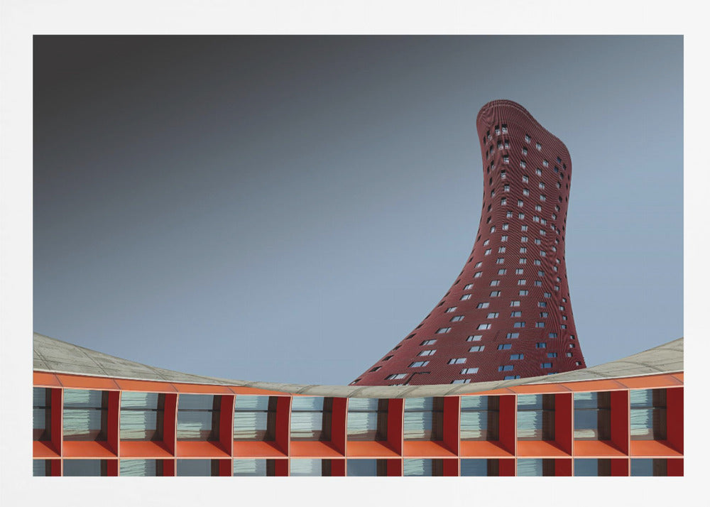 The Red Tower - Poster / Art Print