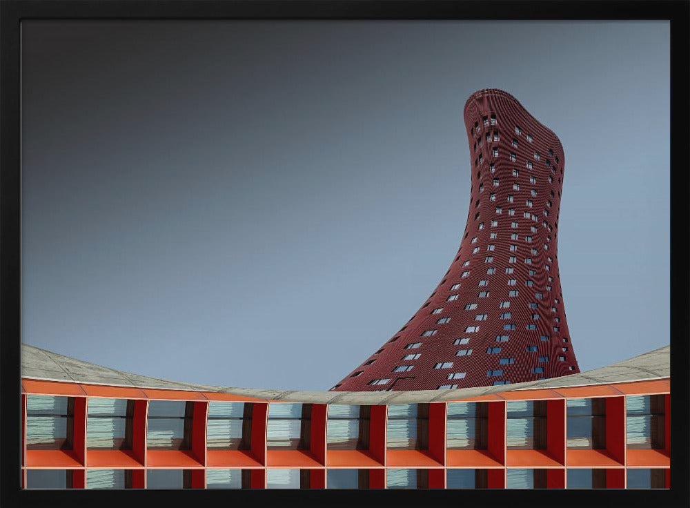 The Red Tower - Poster / Art Print