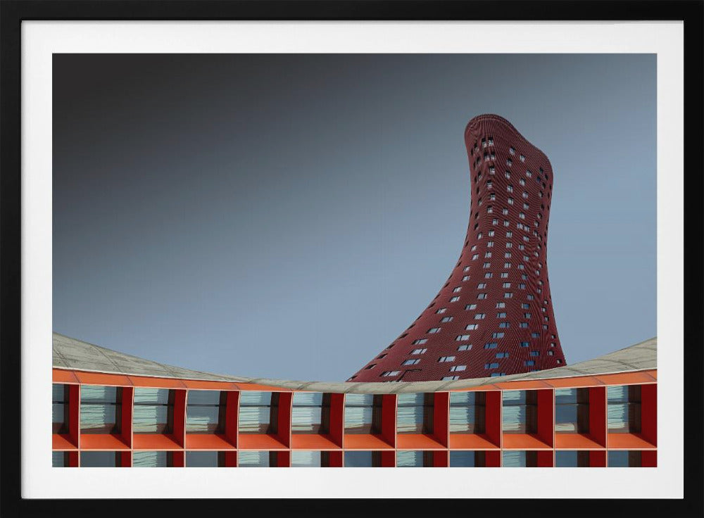 The Red Tower - Poster / Art Print