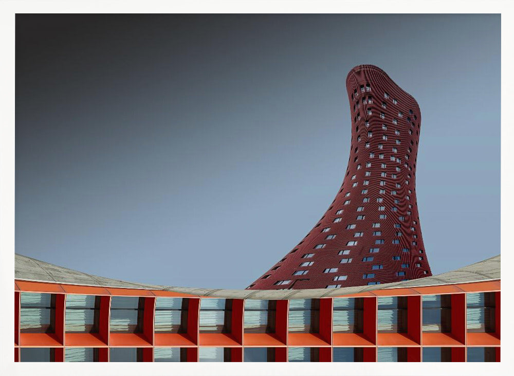 The Red Tower - Poster / Art Print