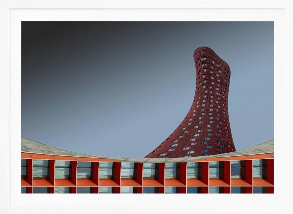 The Red Tower - Poster / Art Print